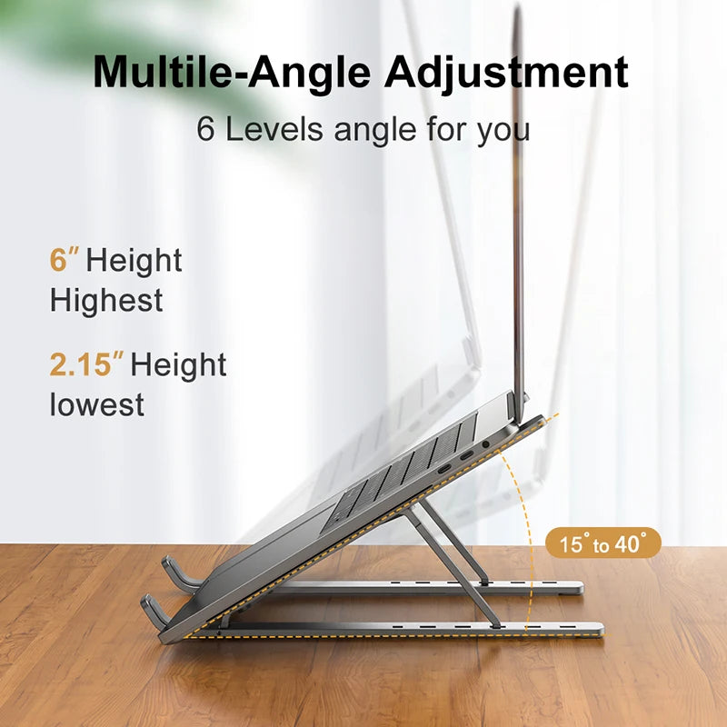 COOLKLICK Adjustable Aluminum Laptop Stand