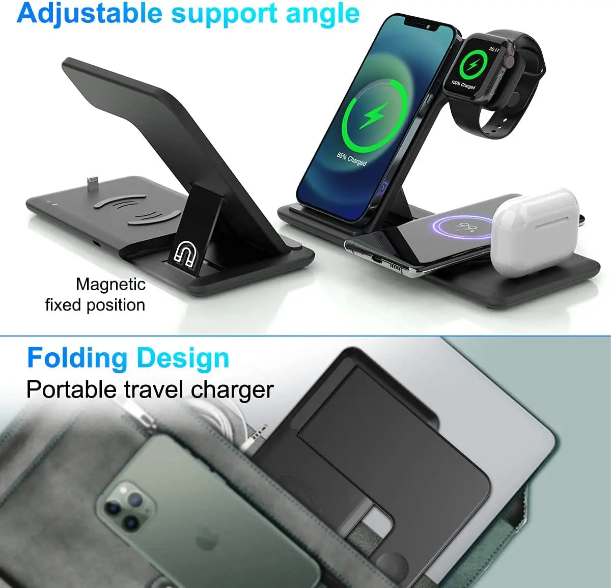 COOLKLICK Wireless Charging Phone Dock