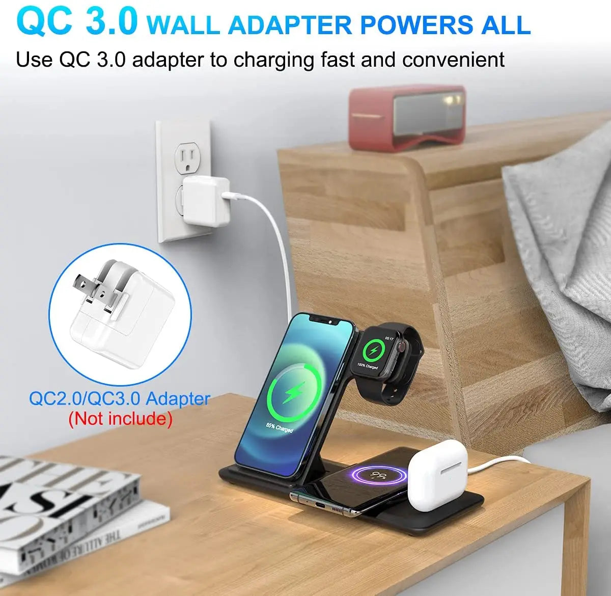 COOLKLICK Wireless Charging Phone Dock