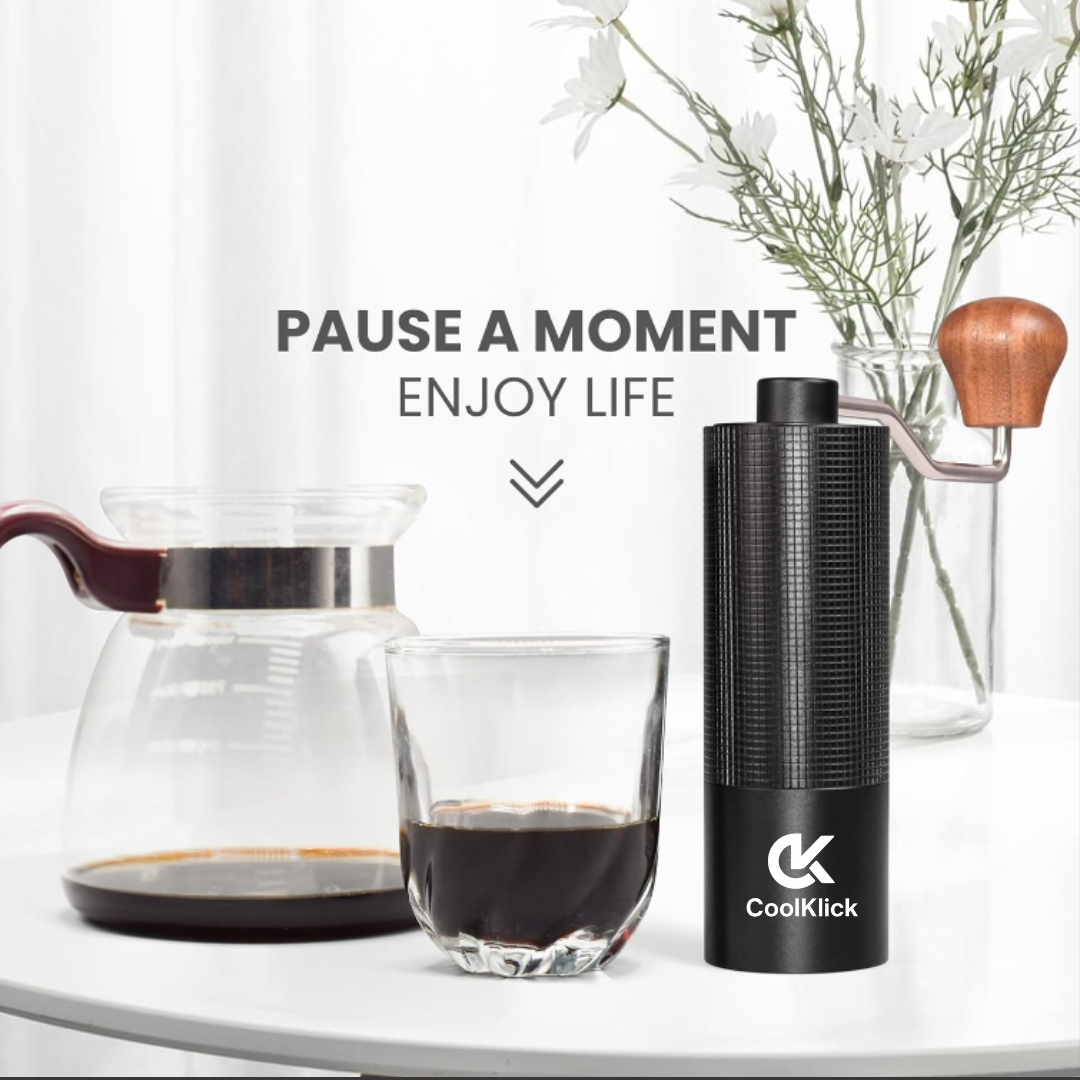 COOLKLICK Manual Coffee Grinder