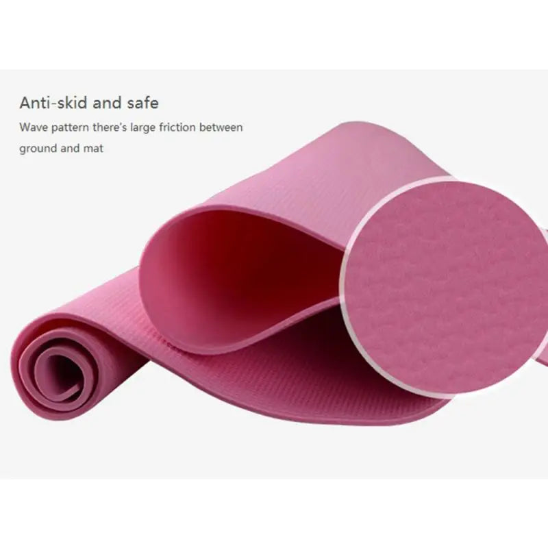 COOLKLICK 4mm Anti Slip Yoga Mat