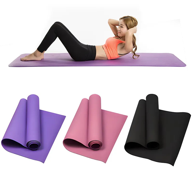 COOLKLICK 4mm Anti Slip Yoga Mat