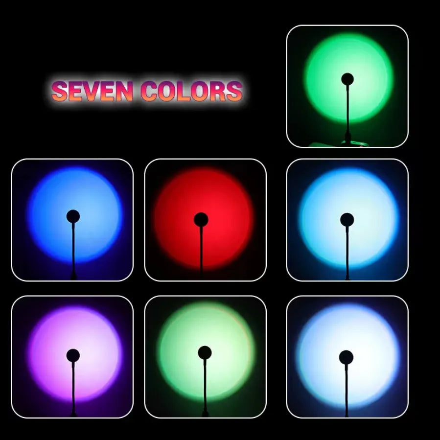 COOLKLICK Sunset Viral Lamp (Multiple light selection)