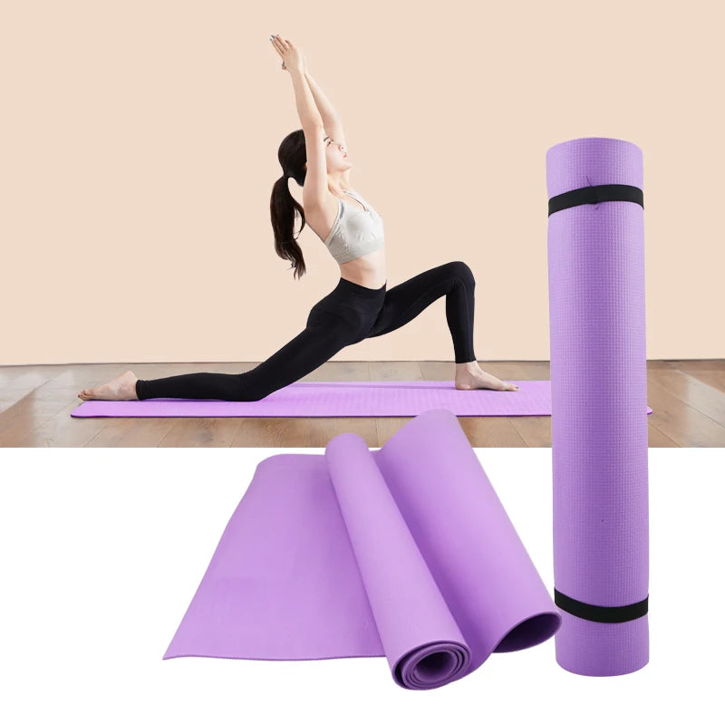 COOLKLICK 4mm Anti Slip Yoga Mat